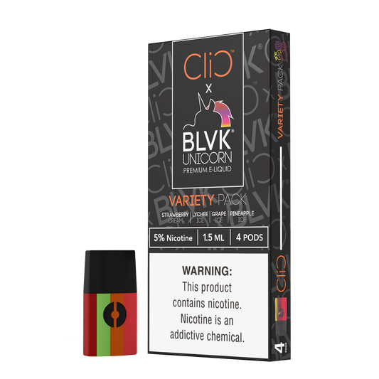Clic - BLVK Variety (4 pack) - G.O.A.T.