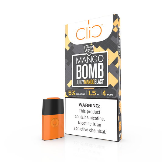 Clic -VGOD Mango Bomb Pods (4 pack) - G.O.A.T.