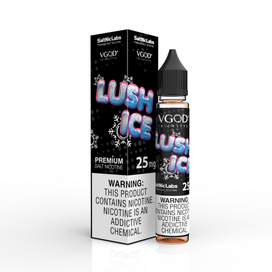 VGOD Lush Ice Saltnic E-juice (25mg) - G.O.A.T.
